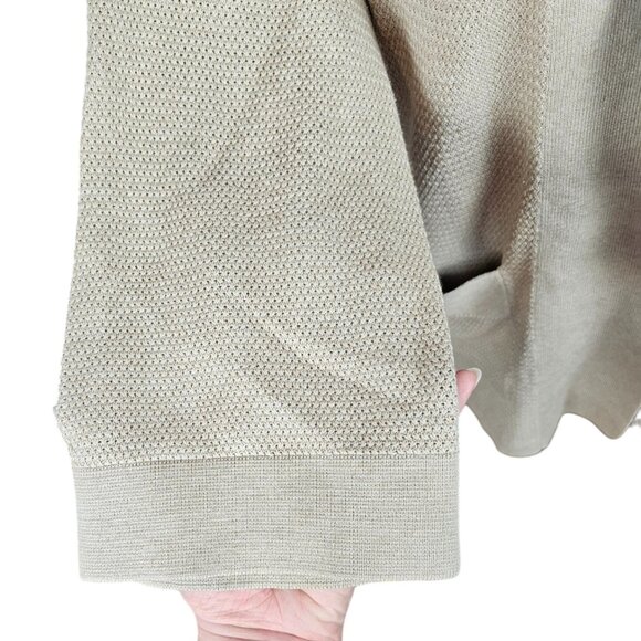 Wilfred Aritzia Off-White Cream Open Front Cardigan Sz M - Picture 3 of 8